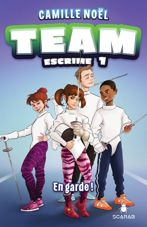 ebook cover of Team Escrime - En garde!, by Camille Noël