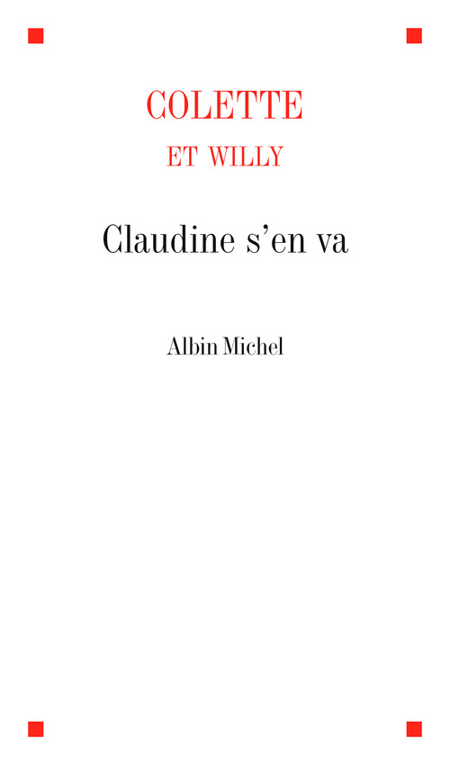 Couverture ebook de Claudine s'en va, de Colette