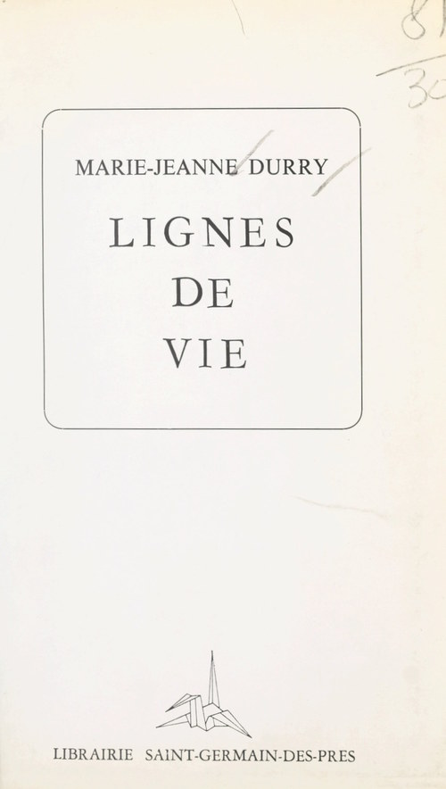ebook cover of Lignes de vie, by Marie-Jeanne Durry