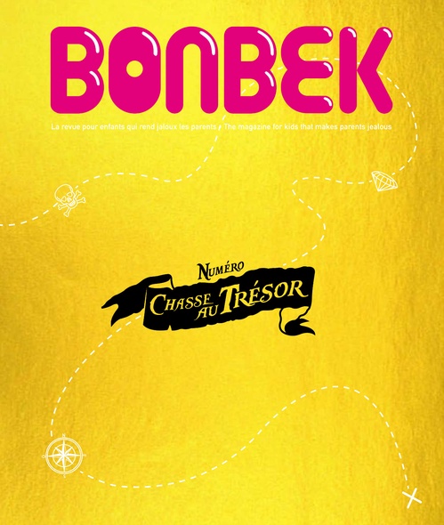 Couverture ebook de Bonbek N°5 : Chasse au trésor, de Revue Bonbek