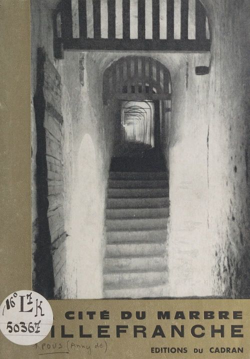 Couverture ebook de La cité du marbre, Villefranche, capitale du pays de Conflent, de Anny De Pous