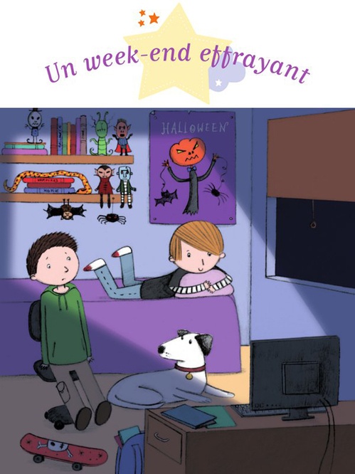 ebook cover of Un week-end effrayant, by Séverine Onfroy