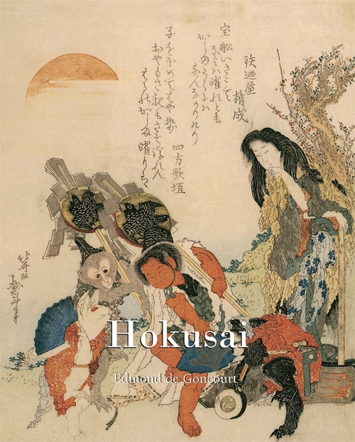 Couverture ebook de Hokusai, de Edmond de Goncourt