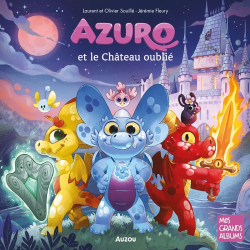 Couverture audiobook de Azuro et le Château oublié, de Laurent Souillé, Olivier Souillé