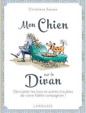 Couverture ebook de Mon chien sur le divan, de Christiane Sacase