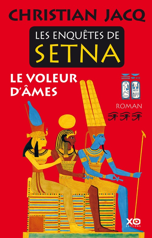 Couverture ebook de Les enquêtes de Setna - tome 3 Le voleur d'âmes, de Christian Jacq