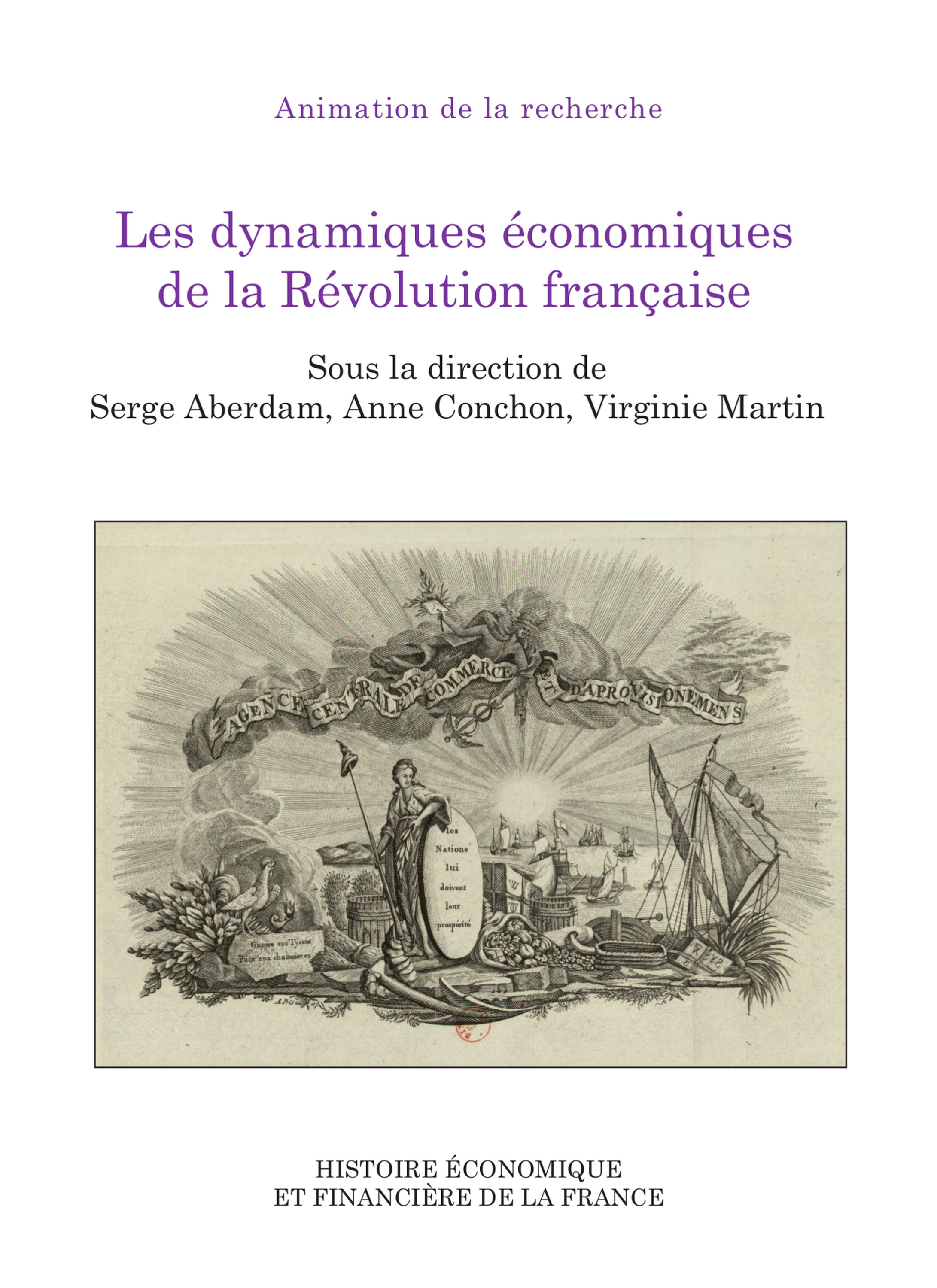 Couverture ebook de Les dynamiques économiques de la Révolution française, de