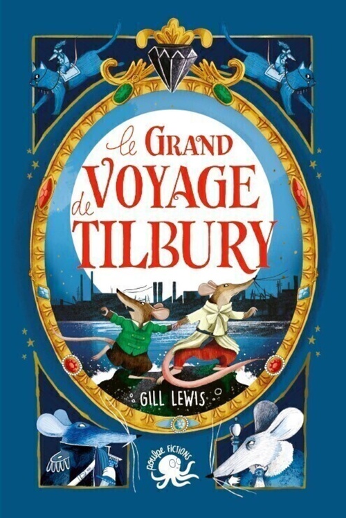 Couverture ebook de Le Grand Voyage de Tilbury, de Gill Lewis