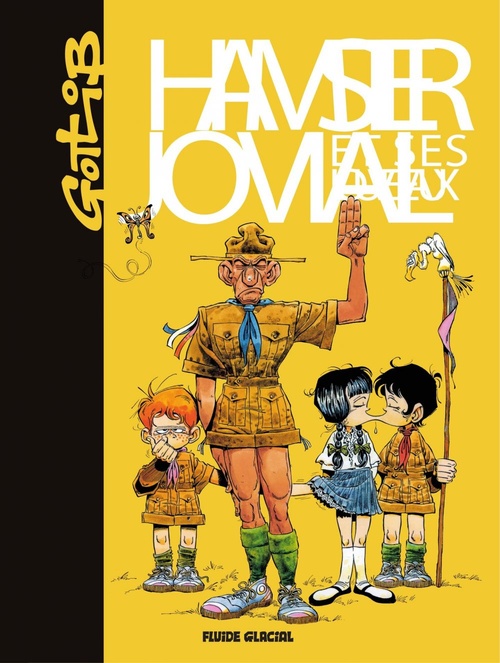 Couverture ebook de Hamster Jovial et ses louveteaux, de Gotlib