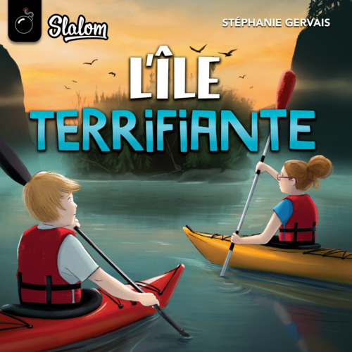 Couverture audiobook de Slalom: L'Île terrifiante, de Stéphanie Gervais