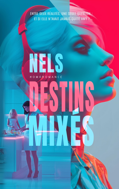 ebook cover of Destins mixés (Livre lesbien, roman lesbien) romance fantastique, by Nels