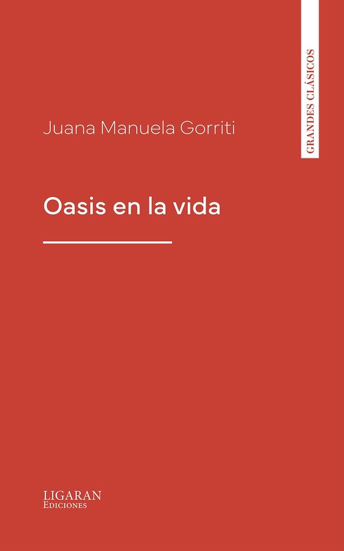 ebook cover of Oasis en la vida, by Juana Manuela Gorriti