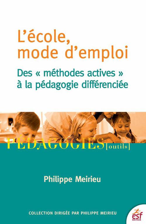Couverture ebook de L'École mode d'emploi, de Philippe Meirieu