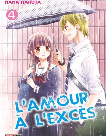 Couverture ebook de L'amour à l'excès T04, de Nana Haruta