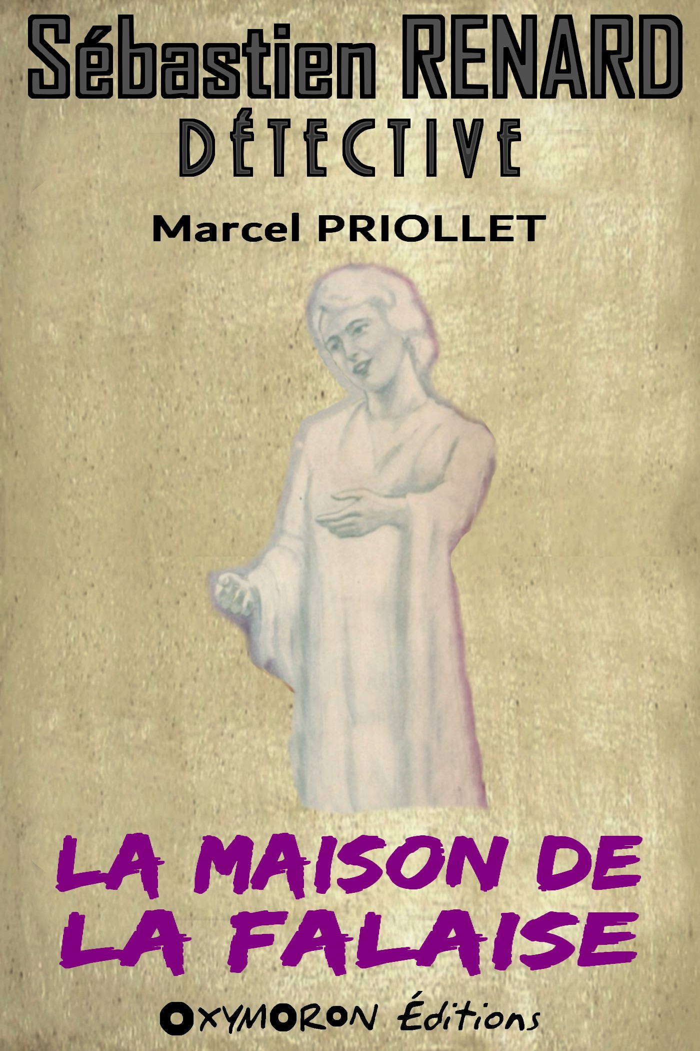 Couverture ebook de La maison de la falaise, de Marcel Priollet