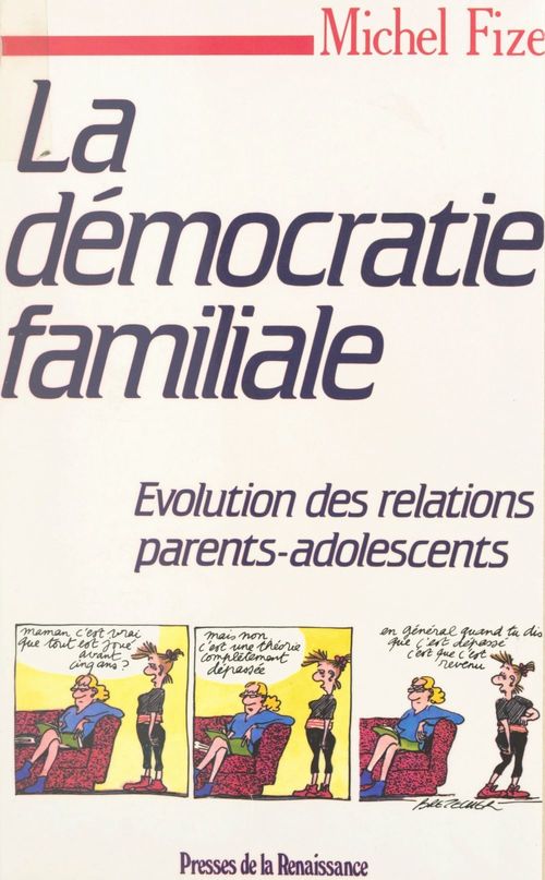 Couverture ebook de La démocratie familiale, de Michel Fize