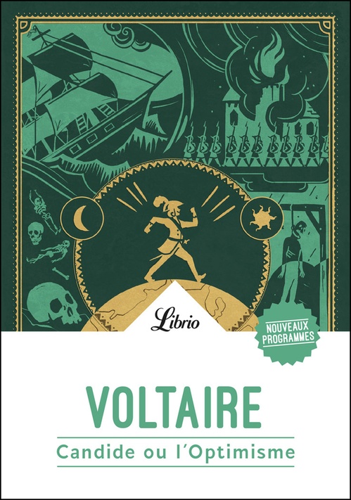 Couverture ebook de Candide ou l'Optimisme, de Voltaire