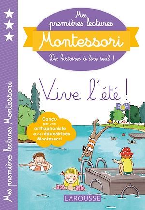 ebook cover of Mes premières lectures Montessori, Vive l'été !, by Julie Rinaldi