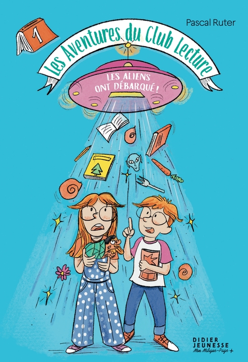 ebook cover of Les Aventures du Club Lecture - tome 1, by Pascal Ruter, Maria Serrano