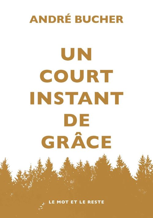 ebook cover of Un court instant de grâce, by André Bucher