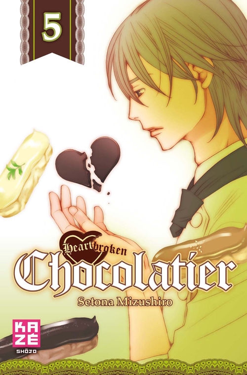Couverture ebook de Heartbroken Chocolatier T05, de Setona Mizushiro