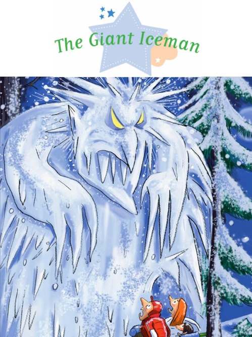ebook cover of The Giant Iceman, by Collectif