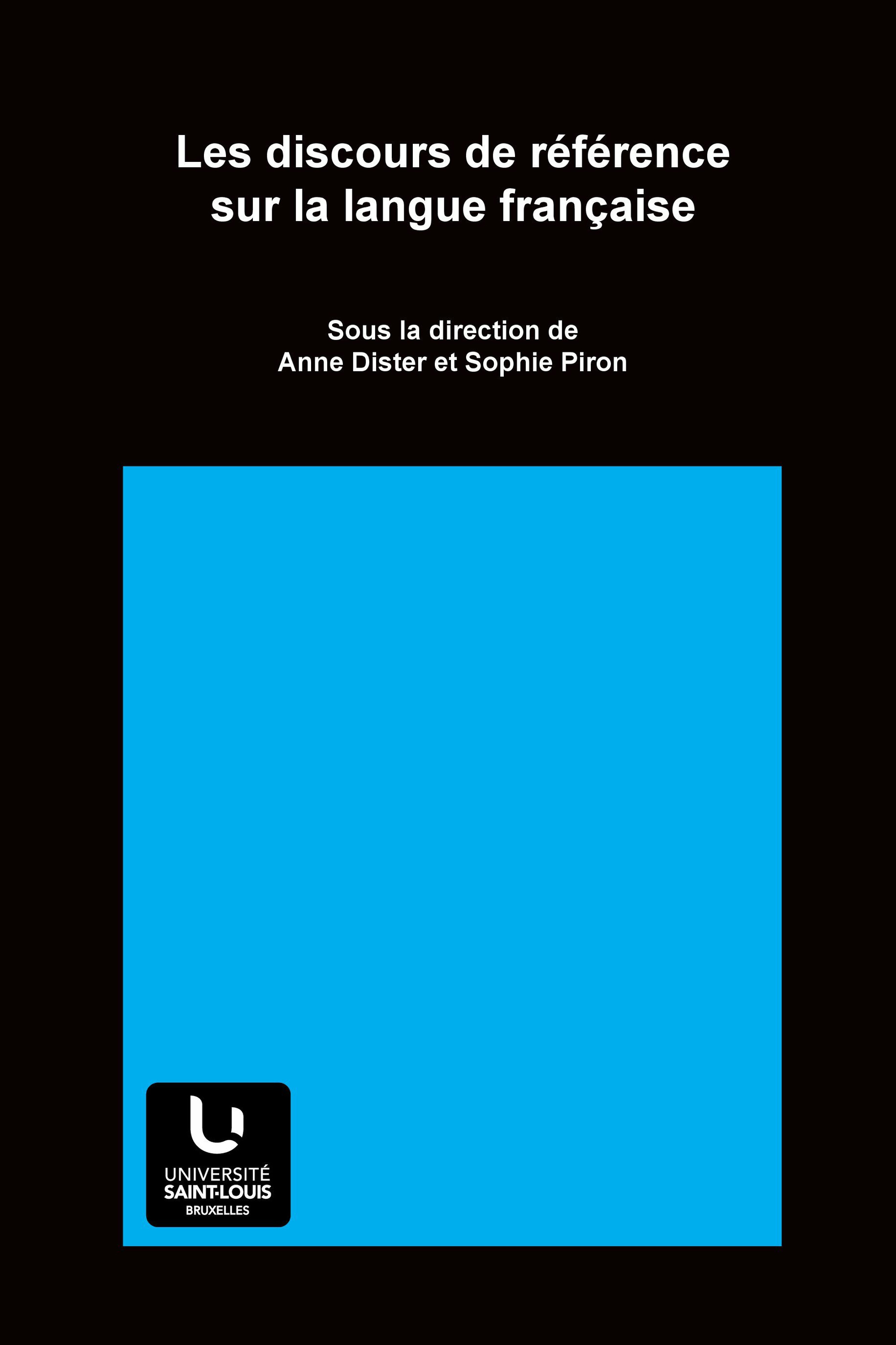 ebook cover of Les discours de référence sur la langue française, by