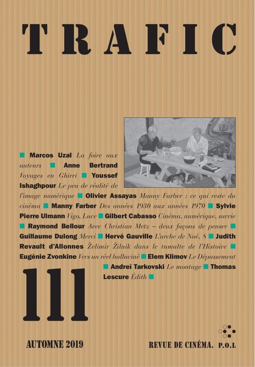 ebook cover of Trafic N° 111 (Automne 2019), by Collectif