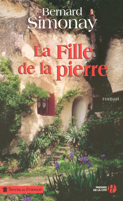 ebook cover of La fille de la pierre, by Bernard Simonay