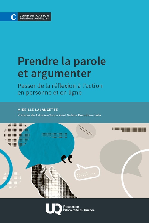 ebook cover of Prendre la parole et argumenter, by Mireille Lalancette