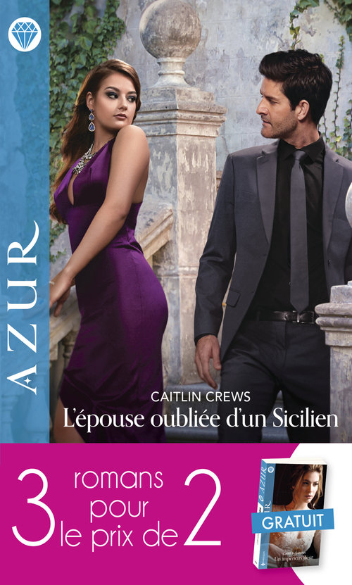 Couverture ebook de Pack 3 pour 2 Azur - Mai 2022, de Caitlin Crews, Rebecca Winters, Susanna Carr