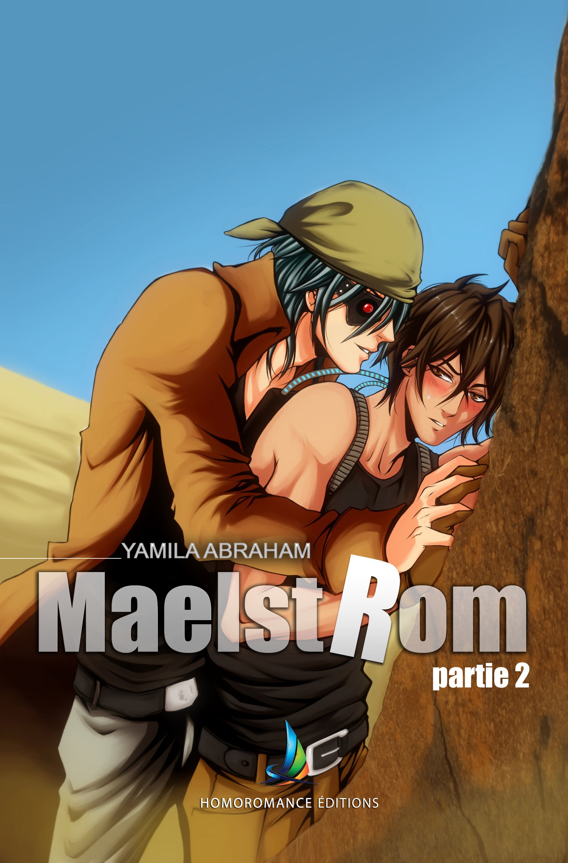 ebook cover of MAELSTROM - Partie 2 | MxM Science-fiction (Yaoi), by Yamila Abraham