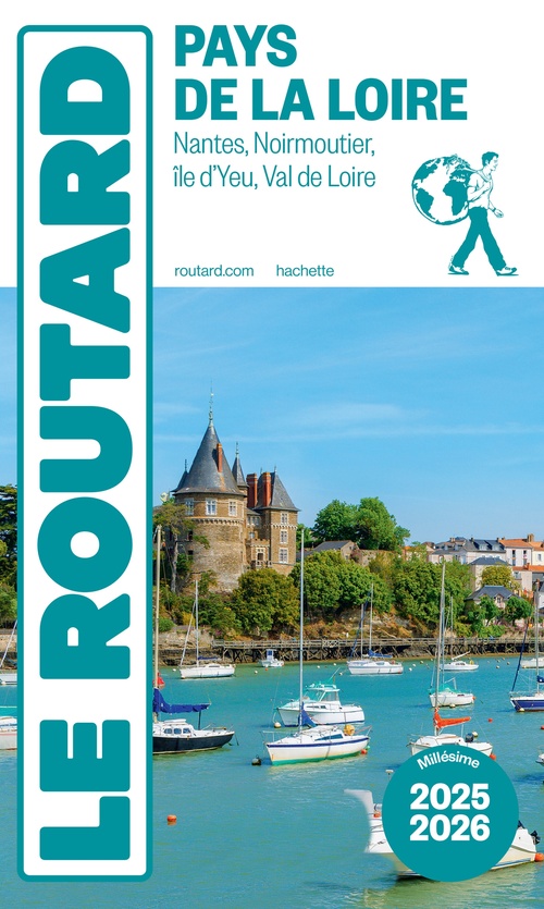 Couverture ebook de Guide du Routard Pays de la Loire 2025/26, de Collectif