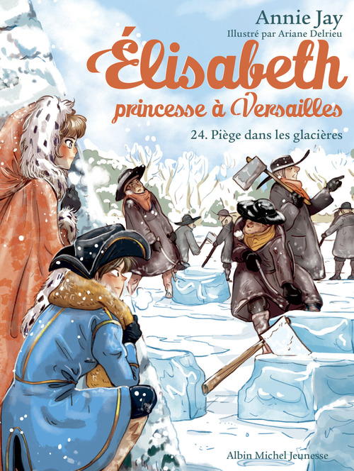ebook cover of Piège dans les glacières, by Annie Jay