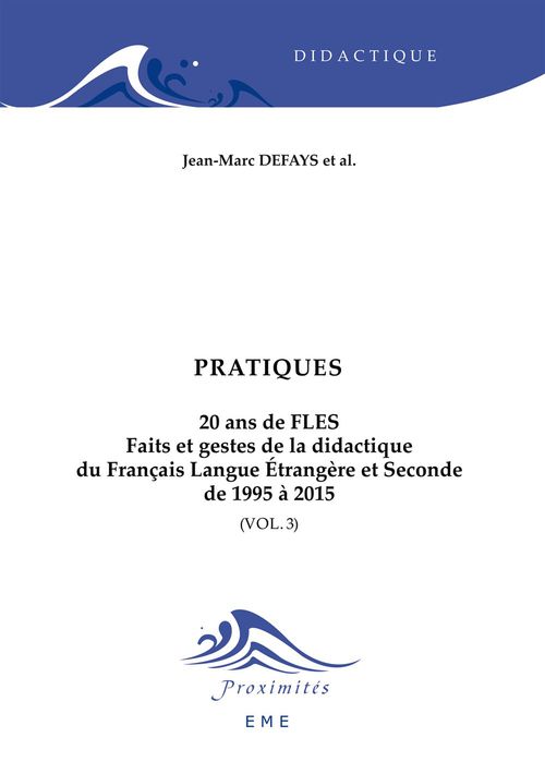 Couverture ebook de Pratiques, de Jean-Marc Defays