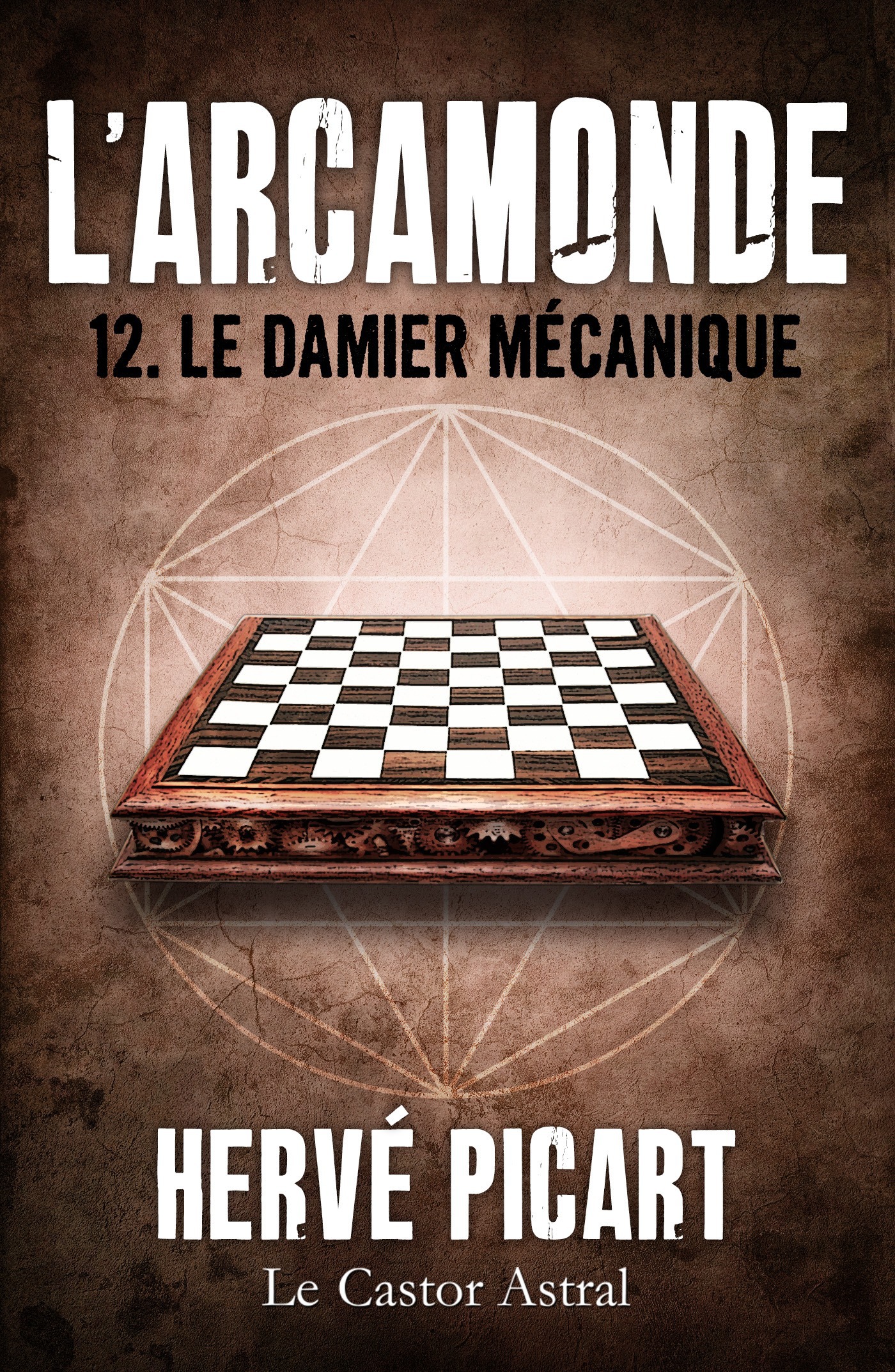 Couverture ebook de Le Damier mécanique, de Hervé Picart