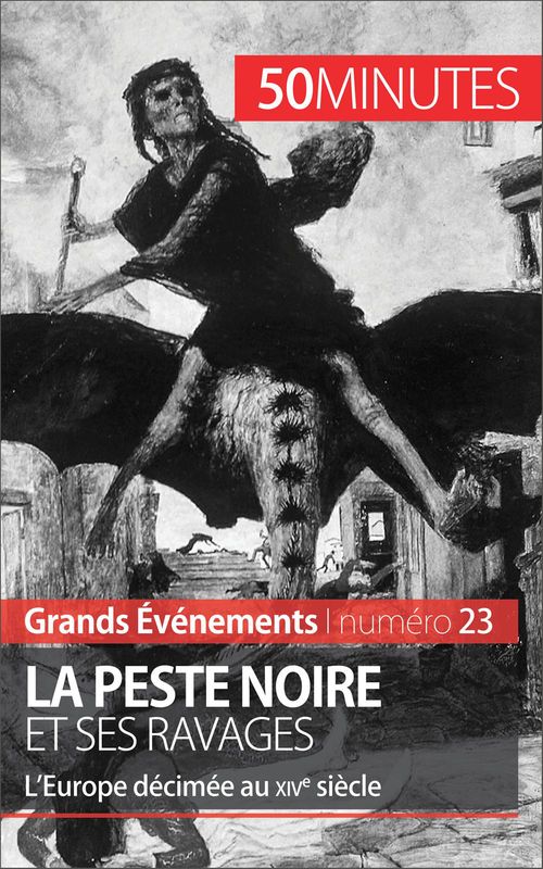 Couverture ebook de La Peste noire et ses ravages, de Jonathan Duhoux