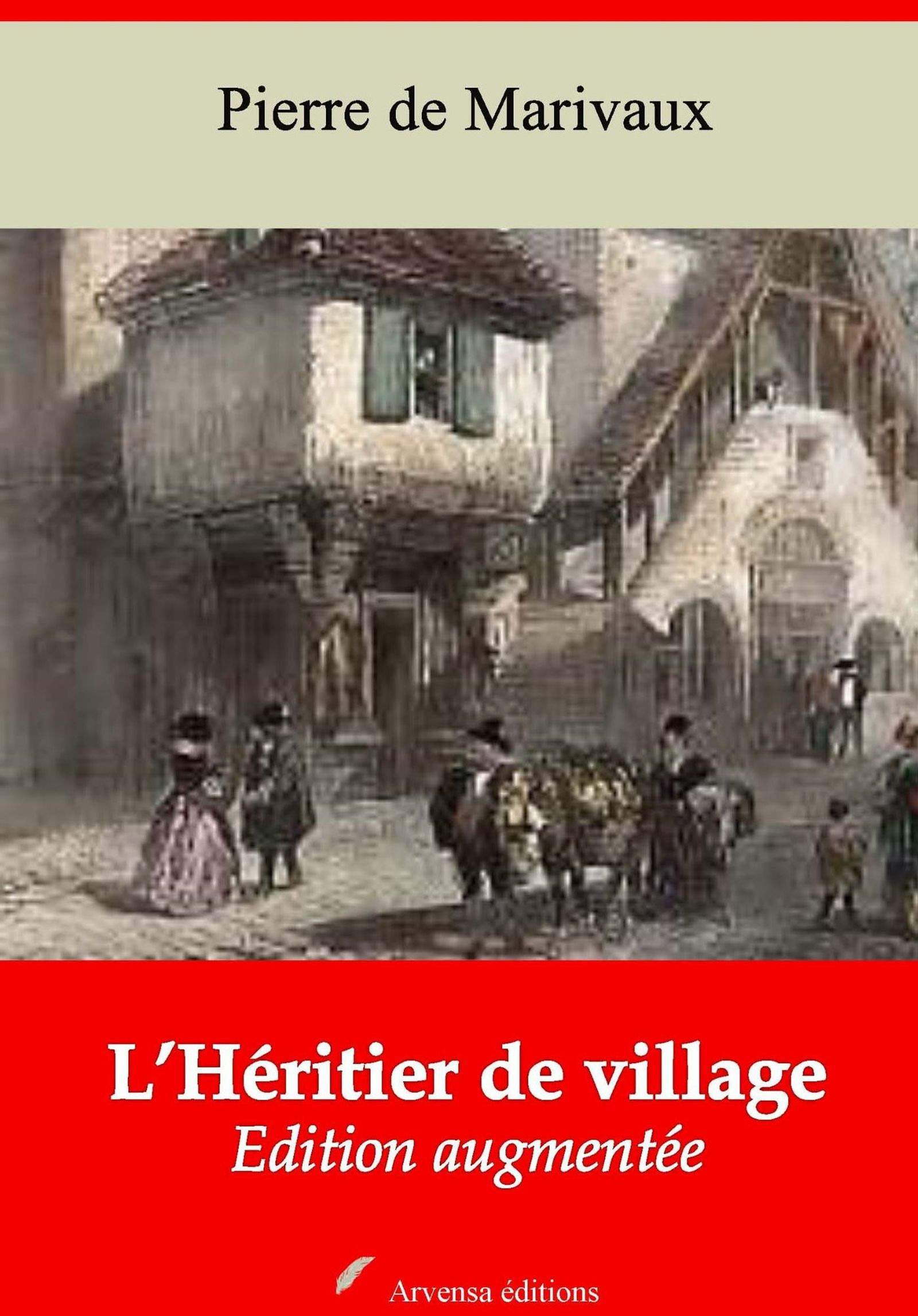 Couverture ebook de L´Héritier de village - suivi d'annexes, de Pierre De Marivaux