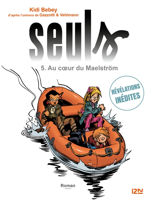 Couverture ebook de Seuls - tome 5 Au coeur du Maelström, de Kidi Bebey