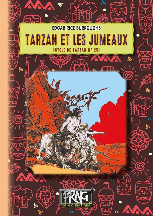Couverture ebook de Tarzan et les Jumeaux (cycle de Tarzan n° 25), de Edgar Rice Burroughs