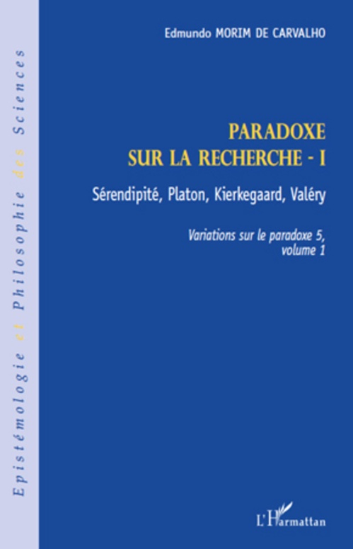 ebook cover of Paradoxe sur la recherche I, by Edmundo Morim de carvalho