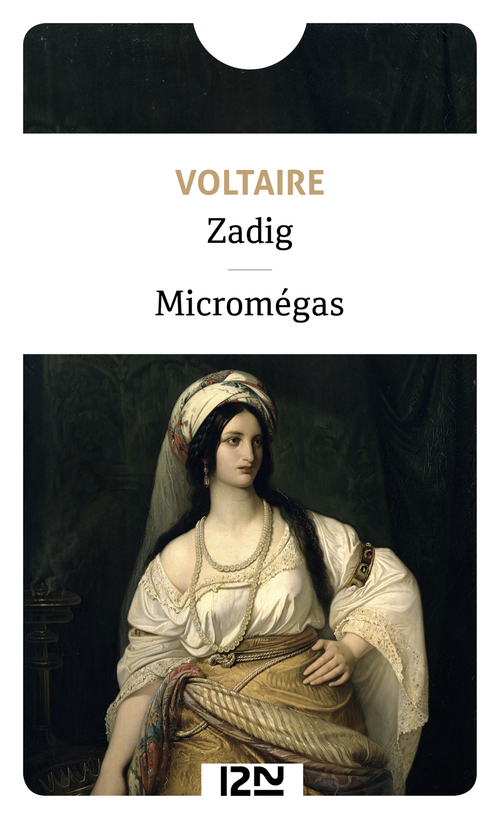 ebook cover of Zadig, by Voltaire
