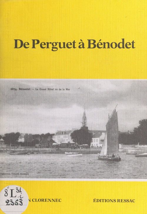Couverture ebook de De Perguet à Bénodet, de Renan Clorennec