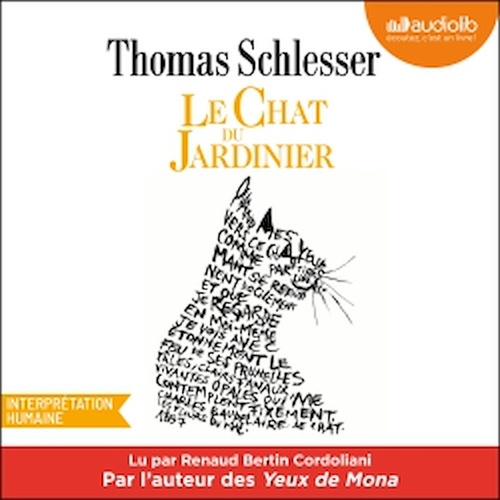 Couverture audiobook de Le Chat du jardinier, de Thomas Schlesser