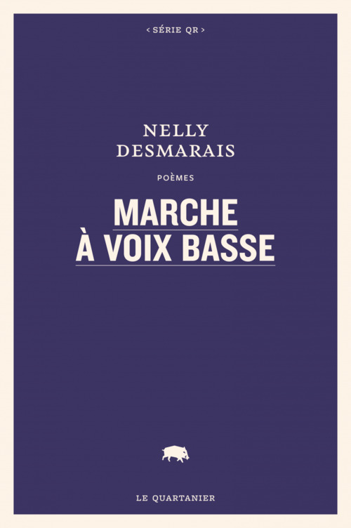 Couverture ebook de Marche à voix basse, de Nelly Desmarais