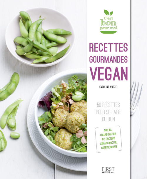 ebook cover of Recettes vegan, by Caroline Wietzel