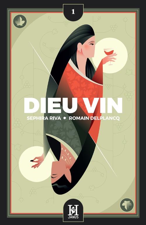 ebook cover of Dieu-Vin, by Romain Delplancq, Sephira Riva