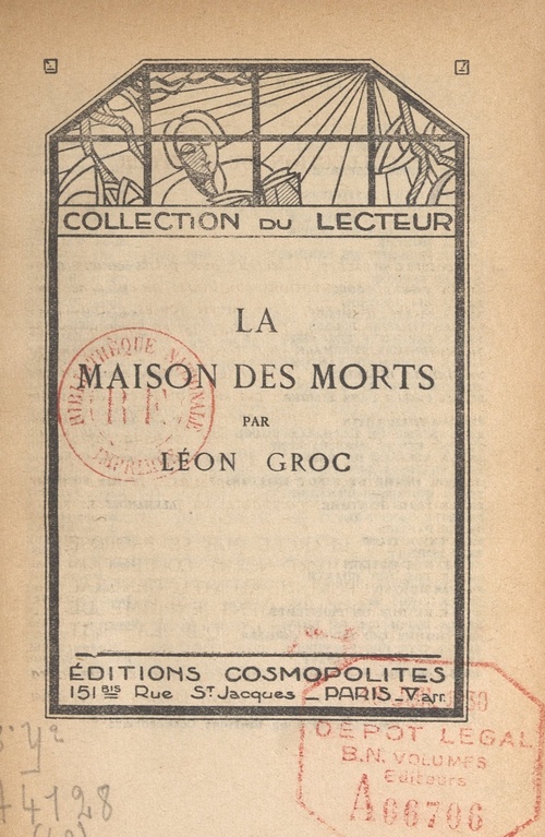 ebook cover of La maison des morts, by Leon Groc