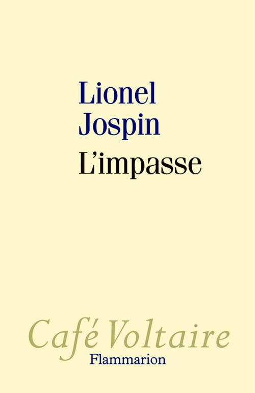 ebook cover of L'impasse, by Lionel Jospin