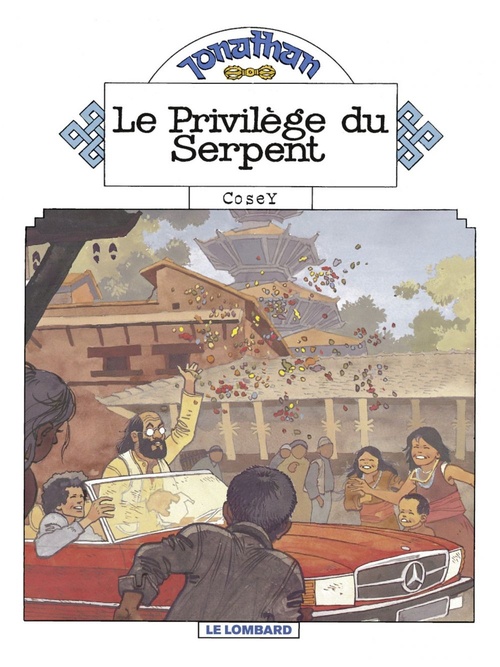 Couverture ebook de Jonathan - Tome 8 - Le Privilège du serpent, de Cosey